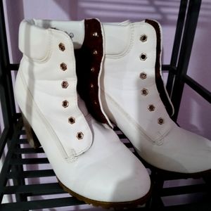 White boots
